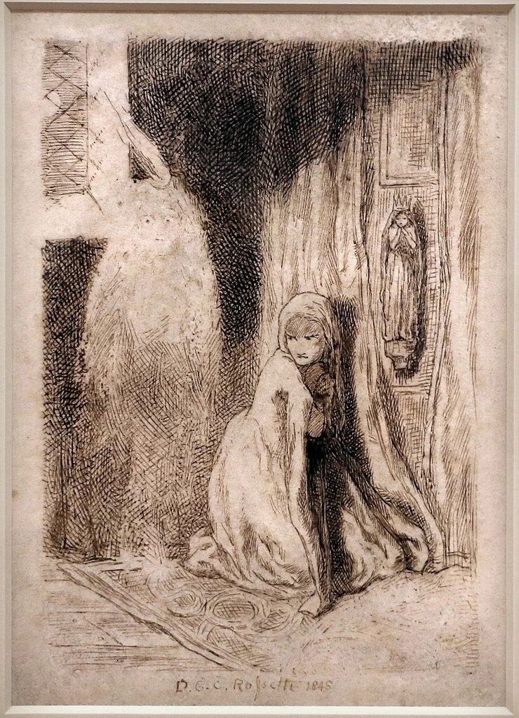 Fausta, Margaret in chiesa, 1848 - Tate Britain, Londra